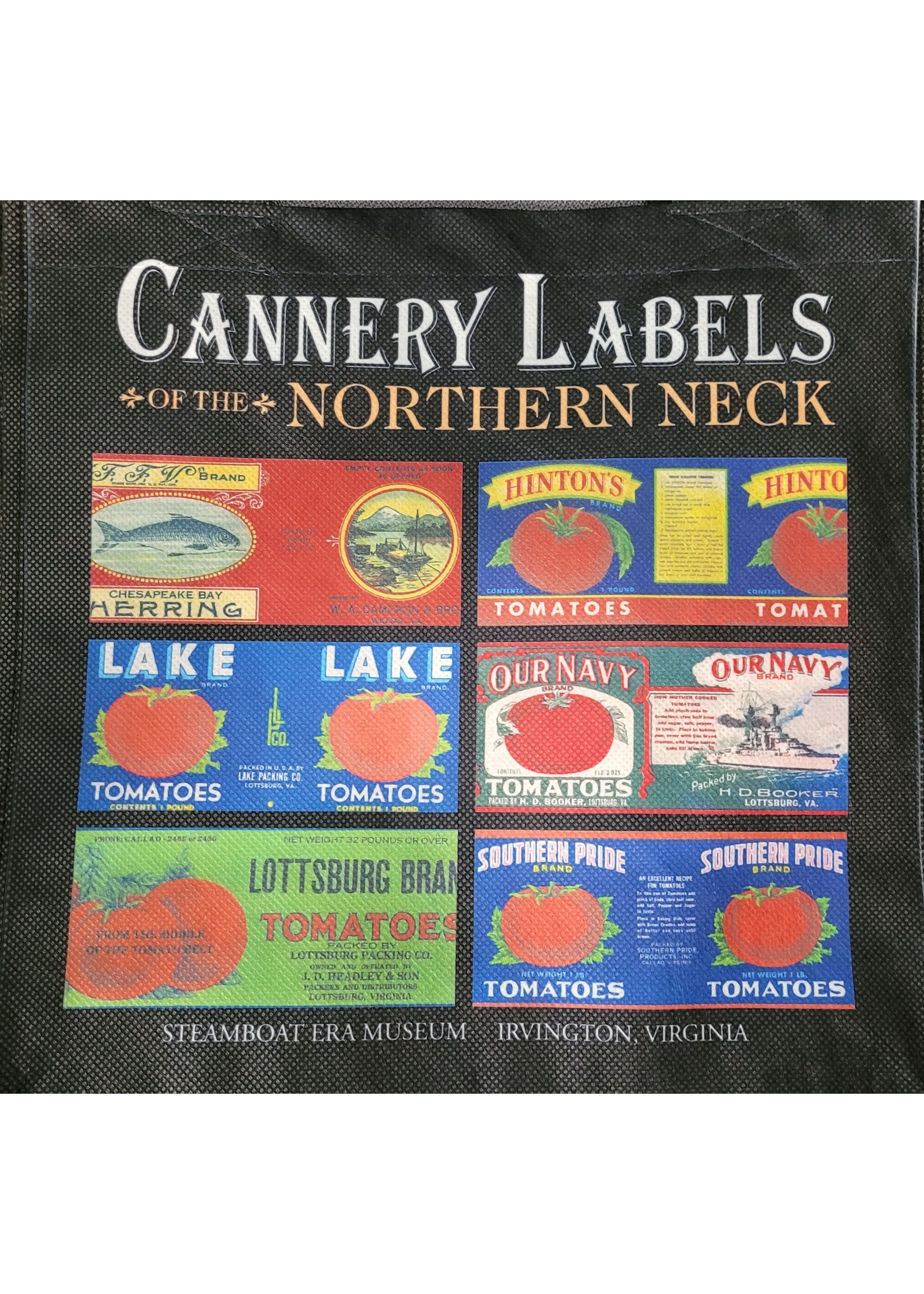 Cannery Labels Tote Bags