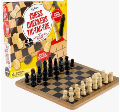 Checkers/chess/tic-tac-toe - Steamboat Era Museum Shop