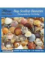 Faire - Heritage Puzzle Puzzle - Bay Scallop Beauties, 550 pieces, 24x18