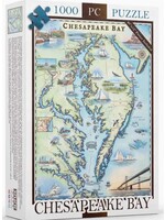 Faire - Xplorer Maps Puzzle -  Chesapeake Bay Map, 1000 pieces, 24x18