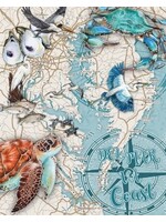 Faire - Heritage Puzzle Puzzle - Delmarva Coast, 550 pieces, 18x24