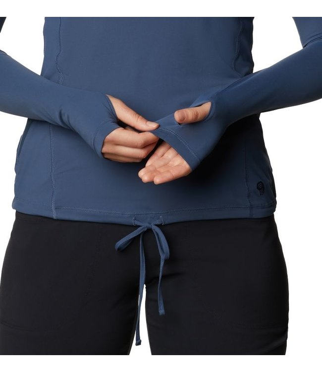 Crater Lake Long Sleeve Hoody W's