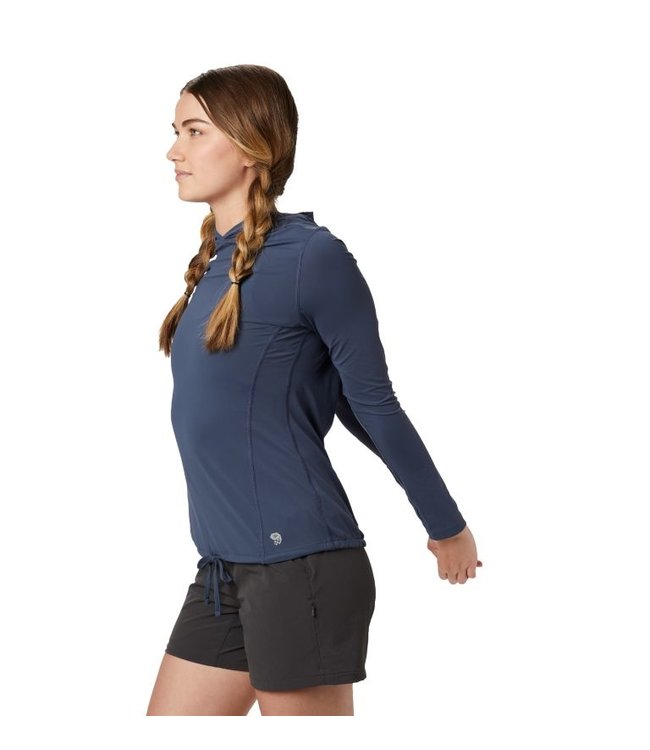 Crater Lake Long Sleeve Hoody W's