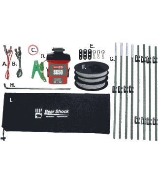 UDAP Industries, Inc. Bear Shock Fence, UltraLight