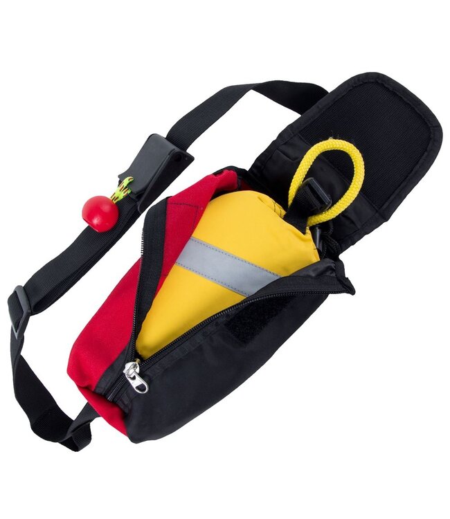 Guardian Wedge Waist Throw Bag 55' Red/Black