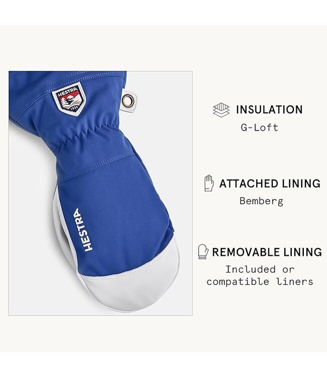 Army Leather Heli Ski Mitt