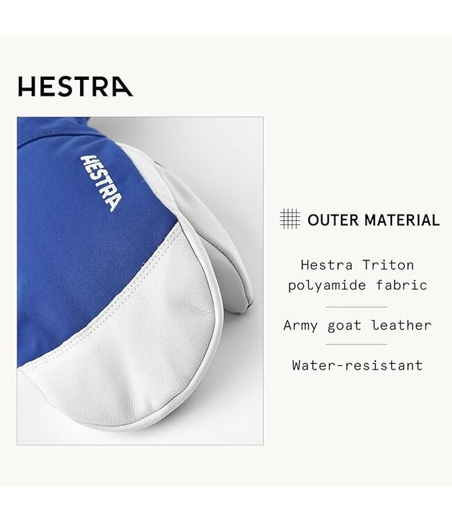 Army Leather Heli Ski Mitt