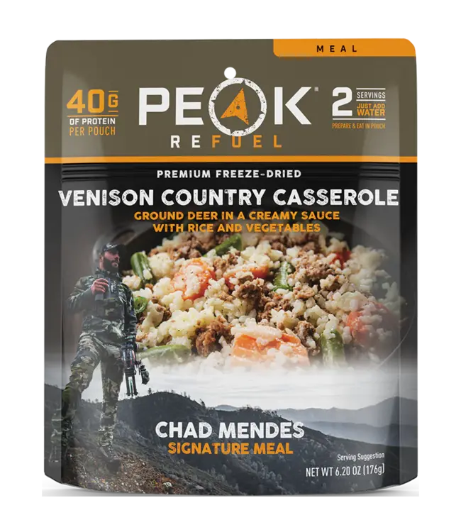 Peak Refuel-Venison Country Casserole