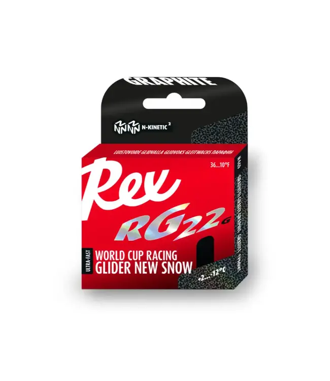 Rex RG 22 Graphite "New Snow" Block, 40g