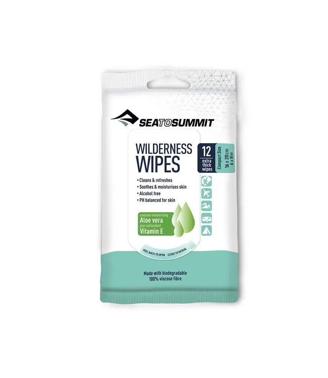 Wilderness Wipes Compact 6 x 8 12-wipes