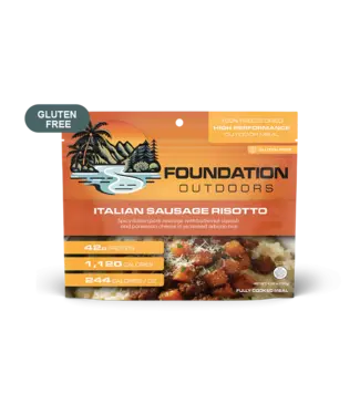 Foundation Spicy Italian Pork Sausage Risotto Meal, 130g