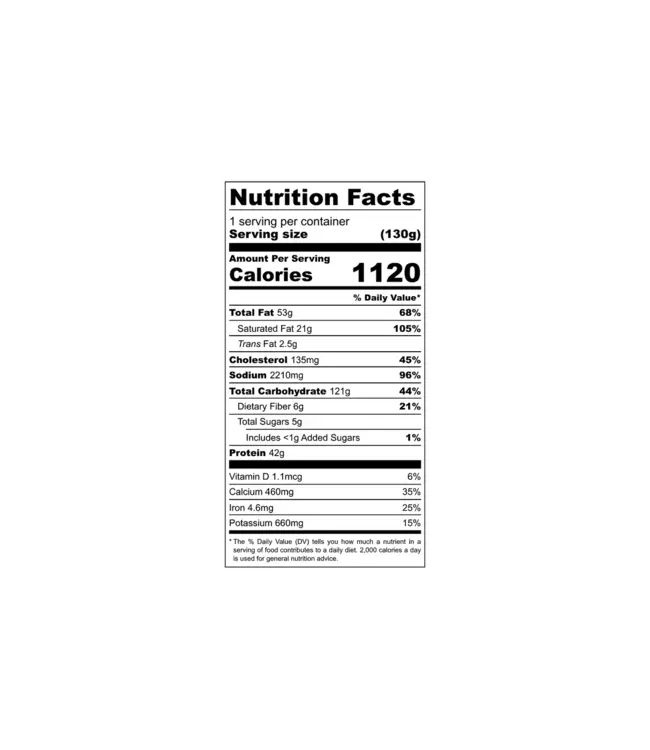 Spicy Italian Pork Sausage Risotto Meal, 130g