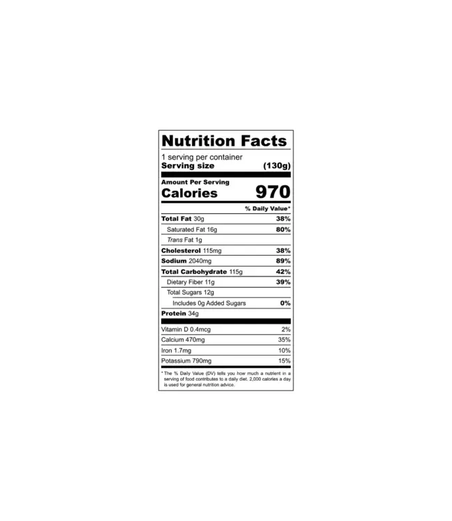 Lasagna Meal, 130g