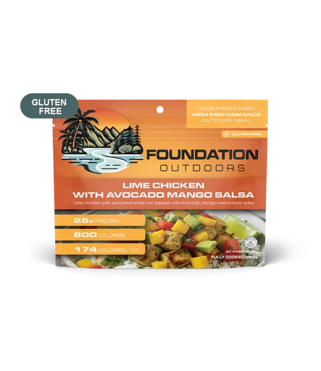Lime Chicken with Avocado, Mango Salsa Meal, 130g