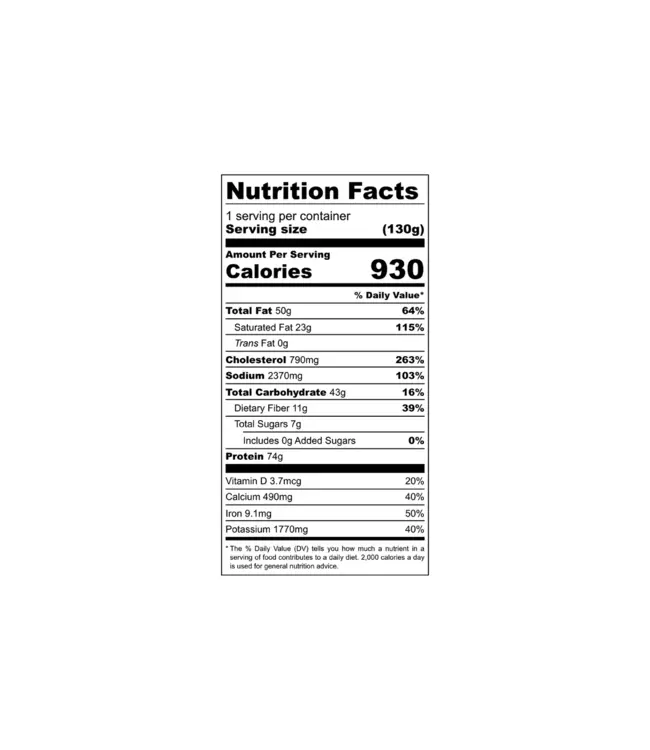 Southwest Style Breakfast Skillet Meal, 130g