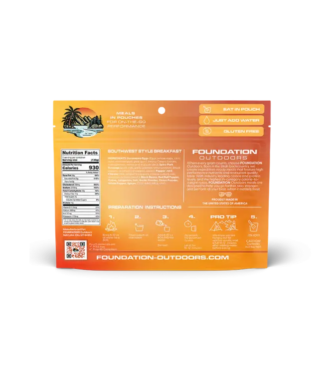Southwest Style Breakfast Skillet Meal, 130g