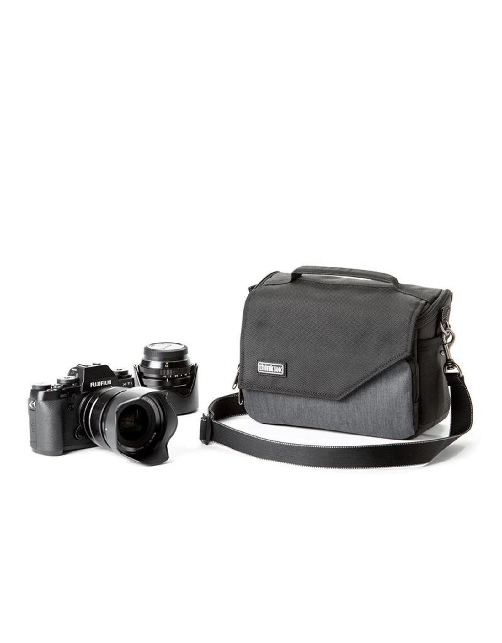 Think Tank  Mirrorless Mover® 20 - Pewter Fits one medium size Mirrorless body plus two to three lenses and additional accessories
