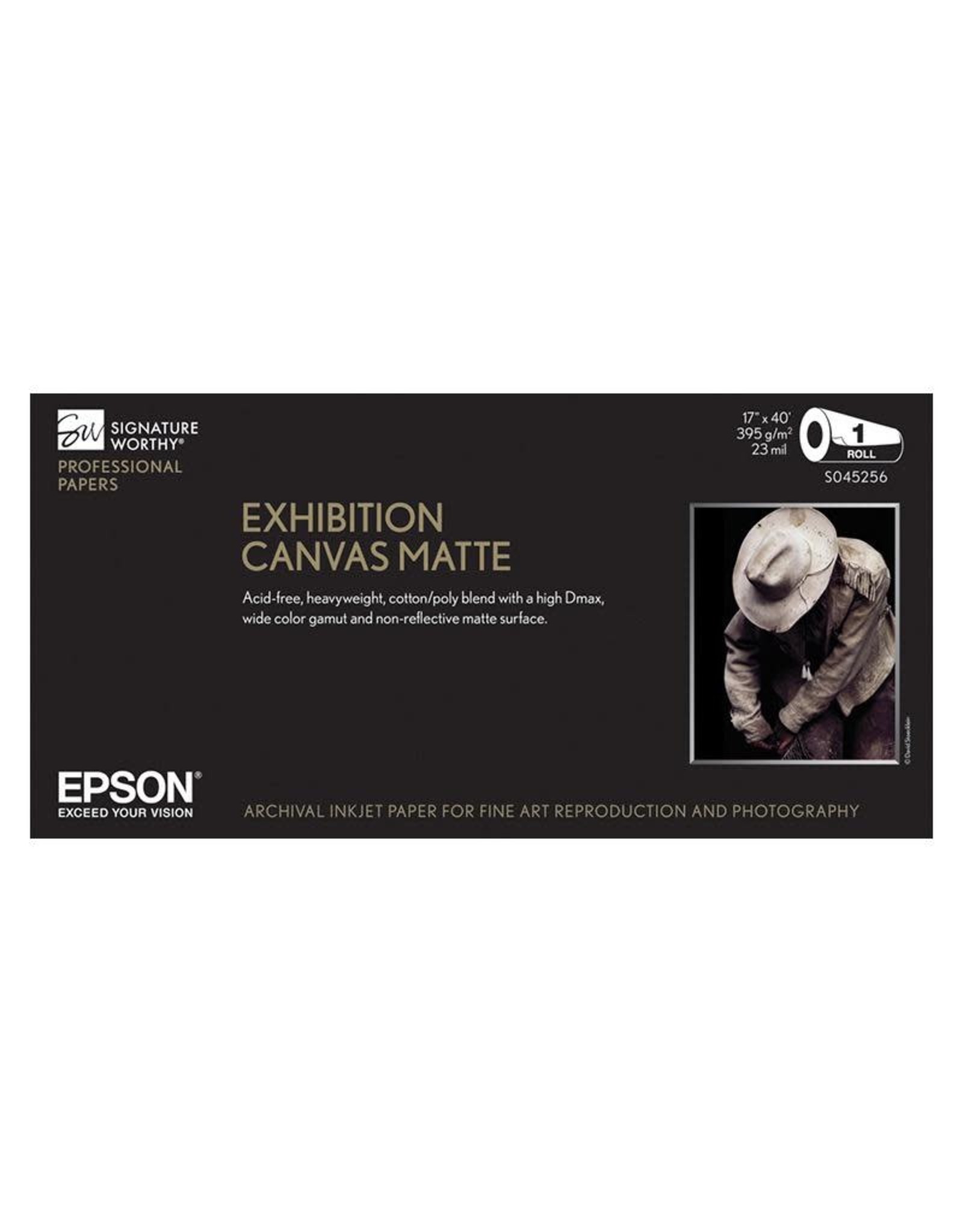 Epson Epson Paper Exhibition Canvas Matte 44”x40’ roll