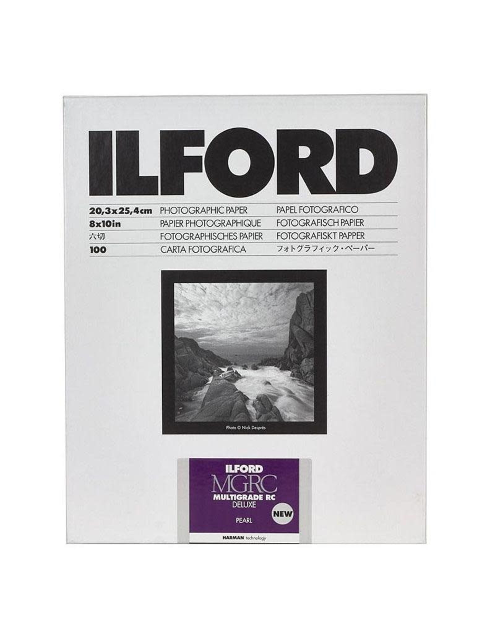 Ilford MG5RC Pearl 8x10, 100 sheets