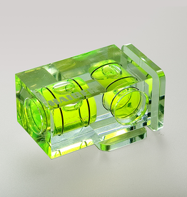 Kaiser Duplex Spirit Level, with one level each and two mounting shoes