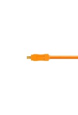 Tether Tools Tether Tools TetherPro USB 2.0 to Mini-B 8-Pin, 15' (4.6m), High-Visibility Orange