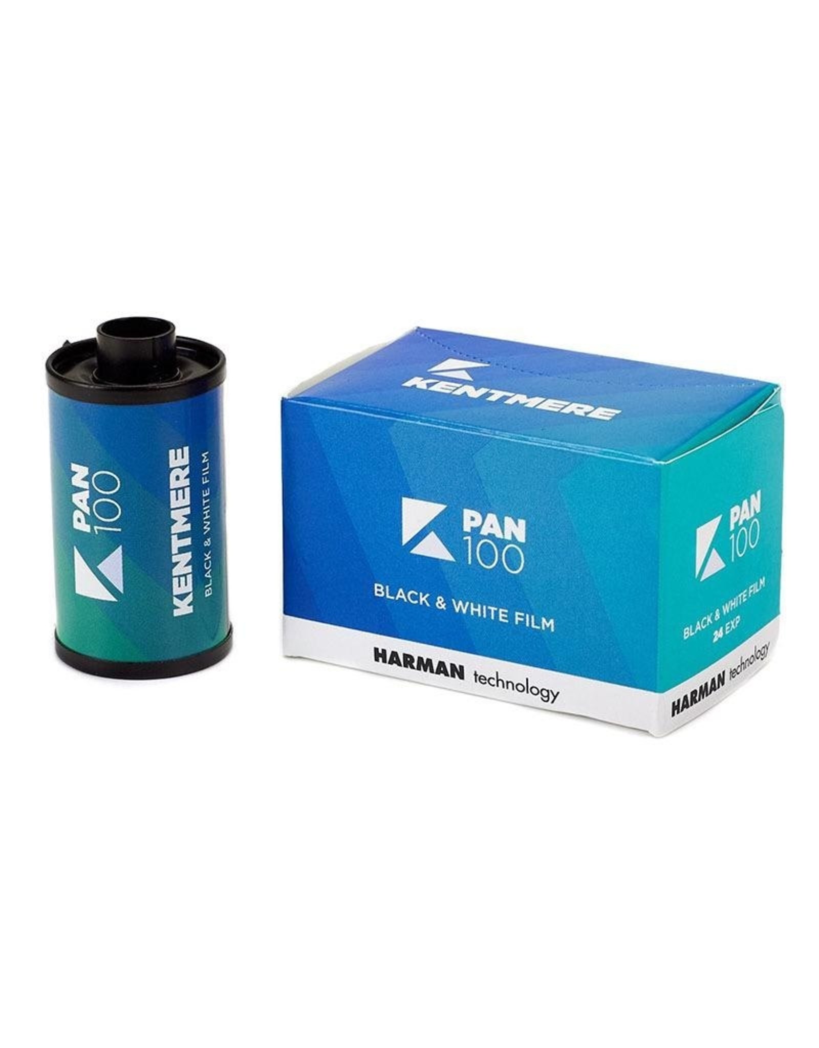 Ilford Kentmere 100 135-36 B/W Film.