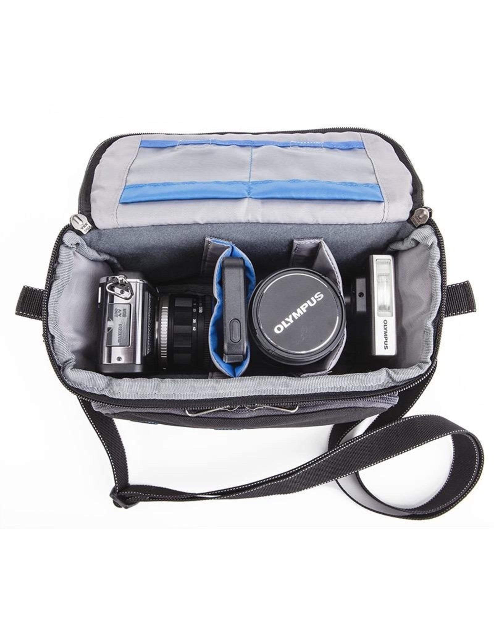 Think Tank  Mirrorless Mover® 20 - Pewter Fits one medium size Mirrorless body plus two to three lenses and additional accessories