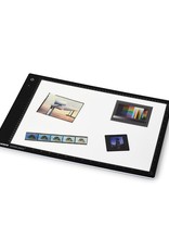 Kaiser Slimlite Plano LED Lightbox 5000 K,  dimmable, mains or battery operation, incl. mains adapter / charger