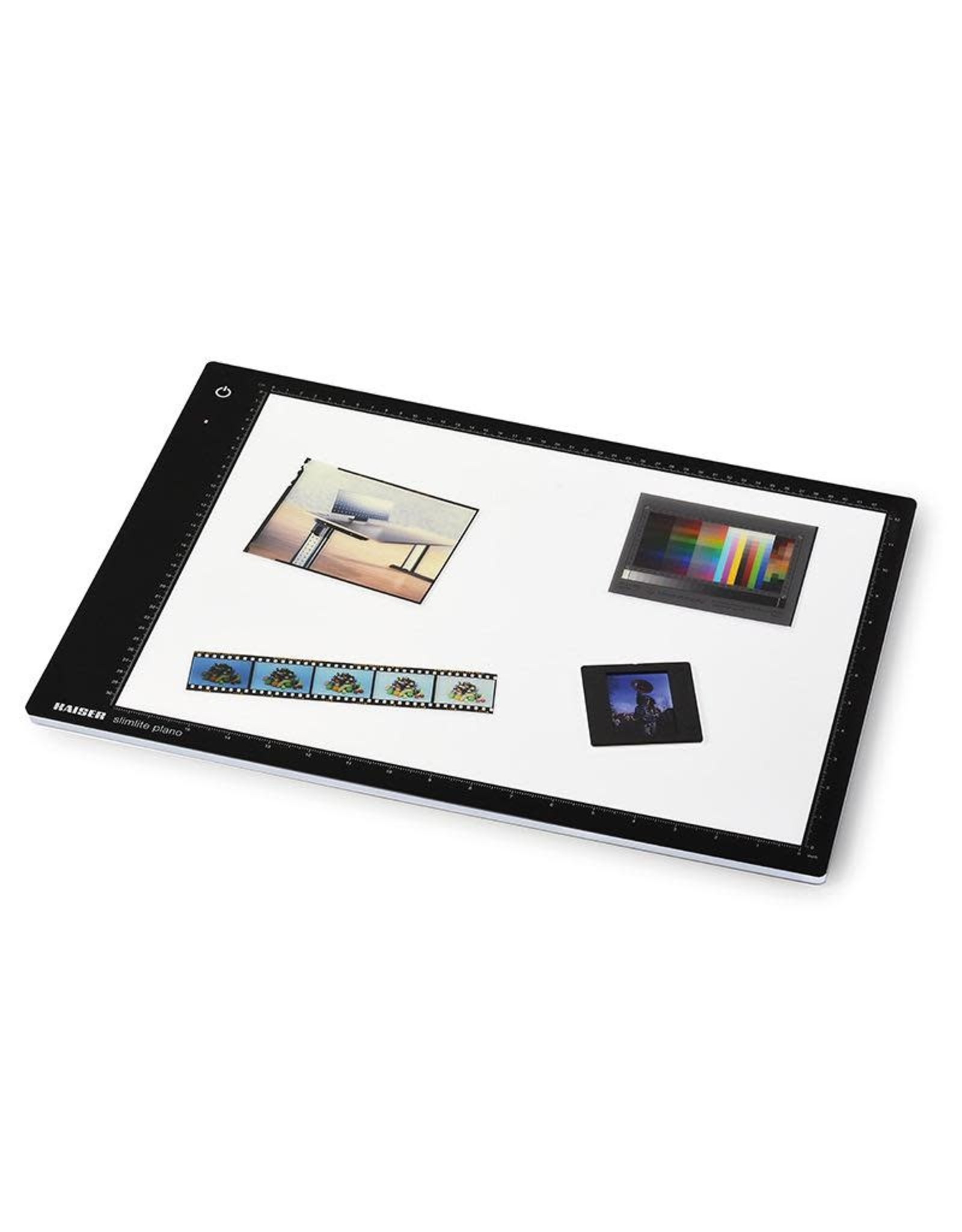 Kaiser Slimlite Plano LED Lightbox 5000 K,  dimmable, mains or battery operation, incl. mains adapter / charger