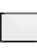 Kaiser Slimlite Plano LED Lightbox 5000 K,  dimmable, mains or battery operation, incl. mains adapter / charger