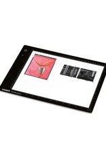 Kaiser Slimlite Plano LED Lightbox 5000 K,  dimmable, mains or battery operation, incl. mains adapter / charger