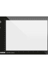 Kaiser Slimlite Plano LED Lightbox 5000 K,  dimmable, mains or battery operation, incl. mains adapter / charger