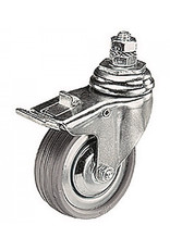 Manfrotto 104 WHEEL SET (3) 75MM w/ BRAKES for M10 ATTACHMENT