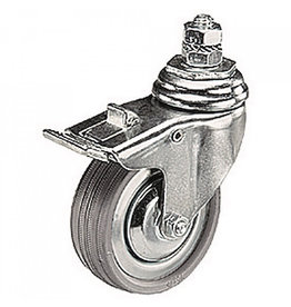 Manfrotto 104 WHEEL SET (3) 75MM w/ BRAKES for M10 ATTACHMENT