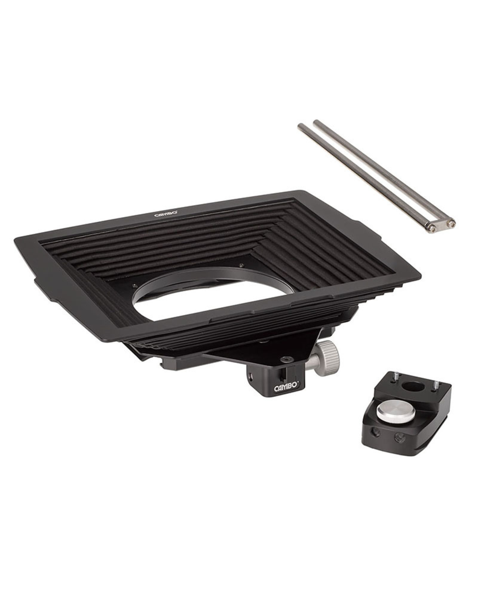 Cambo WRX-1002 Dedicated Compendium Lens shade with Arca base mount for Phase One XT only