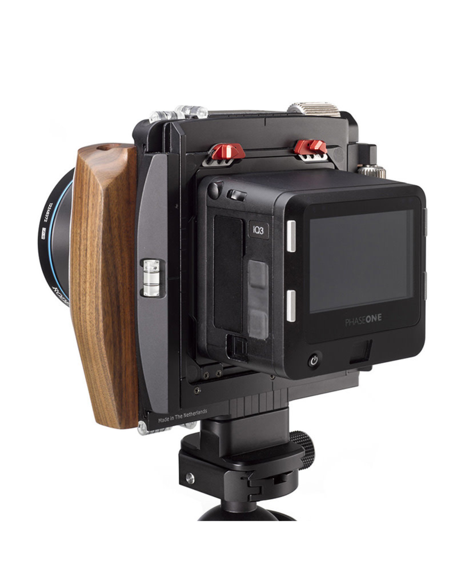 Cambo Cambo WRS-1250 WRS Camera Body with Wooden Handgrips Body package includes softcase, 2 palissander handgrips, cable release, 5 spirit levels, Arca mounting base and LED light