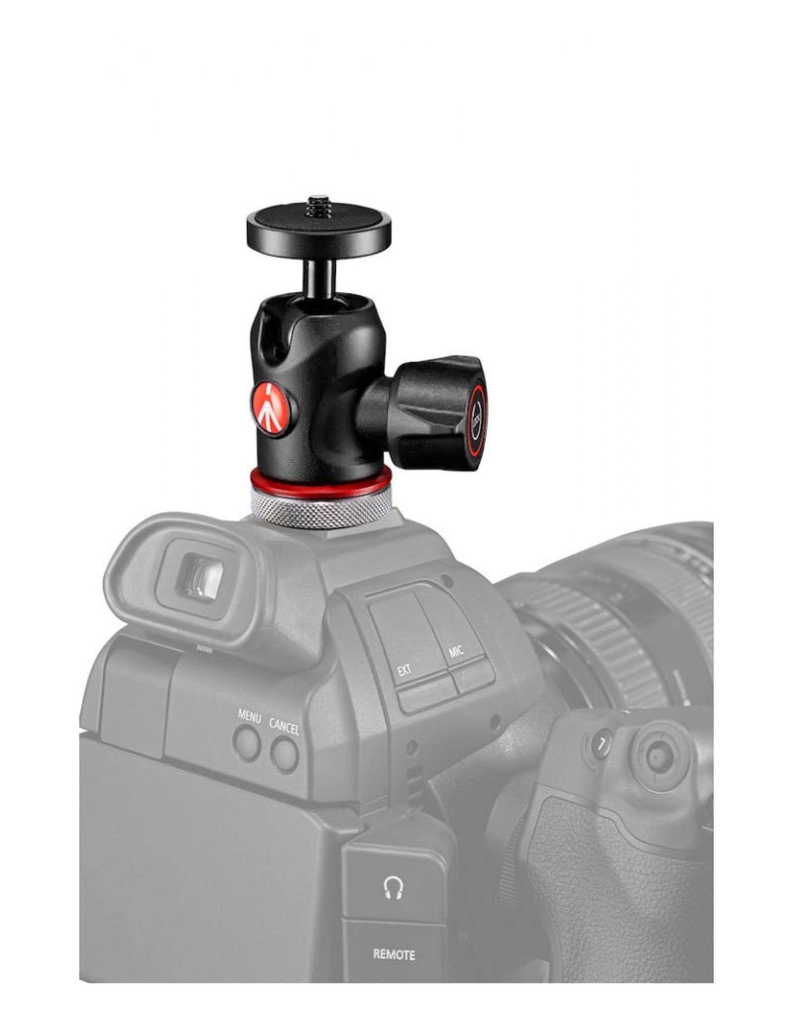 Manfrotto MH492LCD-BH MICRO BALL HEAD w/ HOT SHOE MOUNT