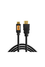 Tether Tools TetherPro HDMI Mini to HDMI, 15' (4.6m), Black *EOL *ON SALE NOW