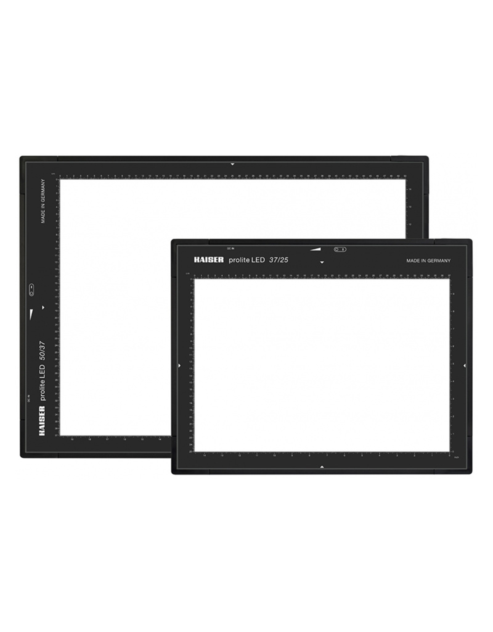 Kaiser DEMO Kaiser prolite LED 50/37 lightbox has an illuminated area of  50 x 37 cm (19.7 x 14.6 in)