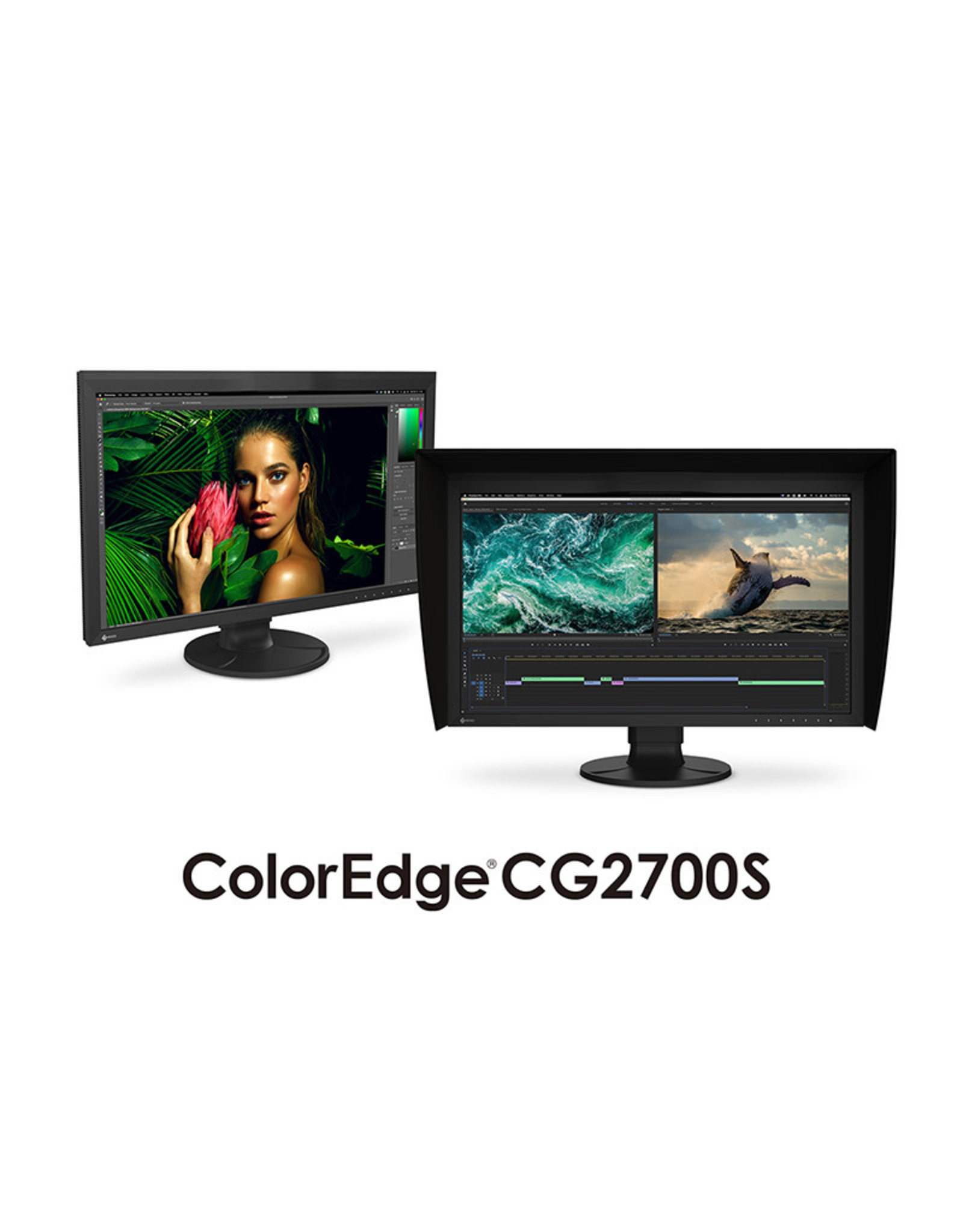 Eizo Eizo CG2700S-BK, 27" Wide Screen, Wide Color Gamut TFT IPS LCD, Black,