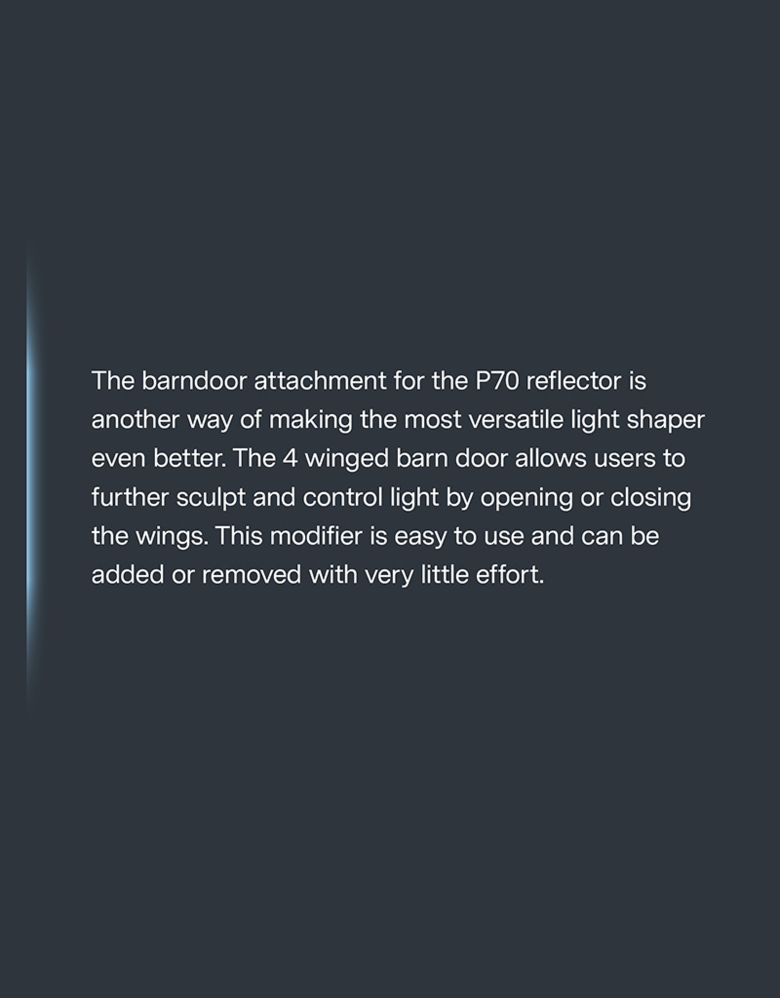 Broncolor Broncolor Barn Door w\ 4 Wings P70  *Special Order