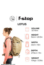f-Stop f-Stop Lotus 32L Backpack - Anthracite (Matte Black) backpack only, no insert