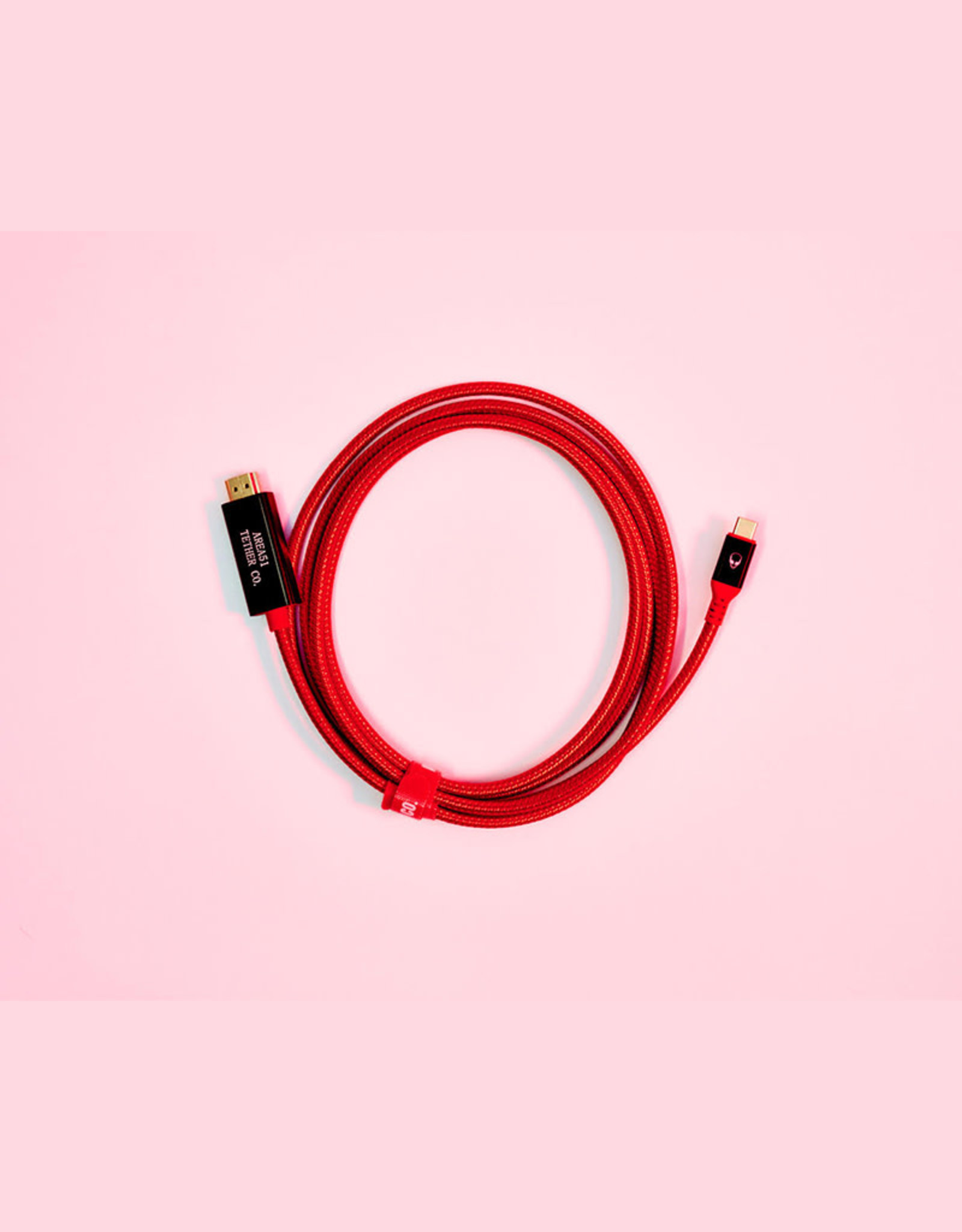 Area51 Area51 Tether Co. TS270 Sorrento Pro+  4k 60hz HDMI to USB-C Monitor Cable 2.1m (7')