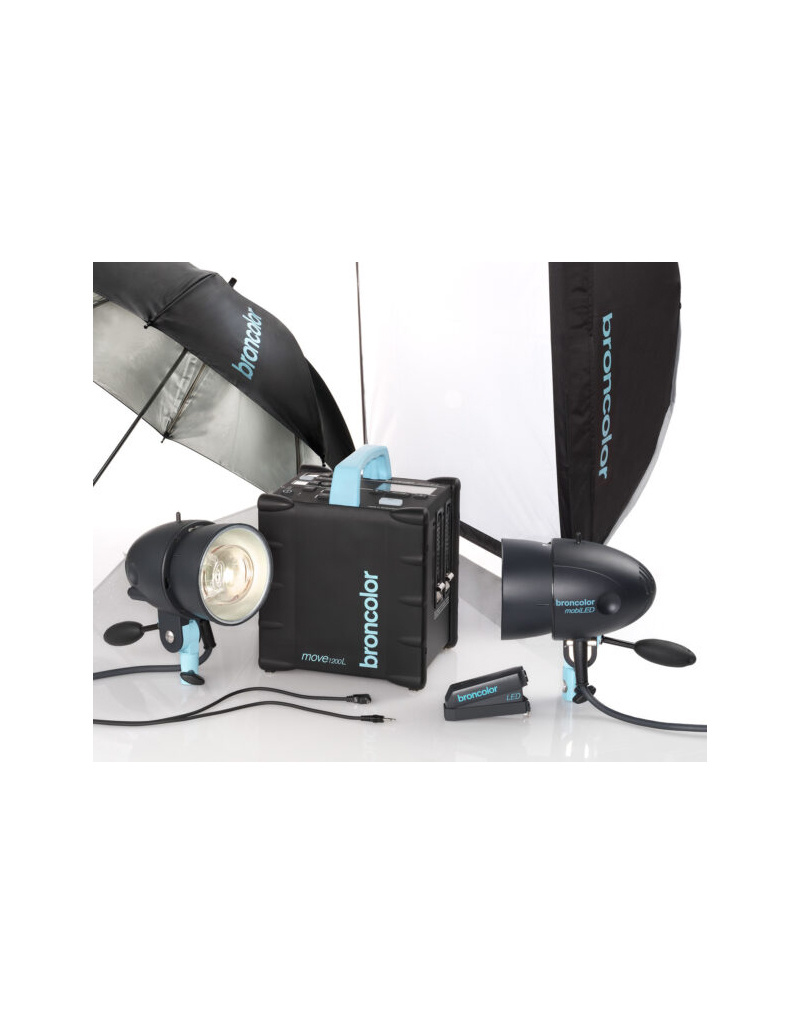 Broncolor Move 1200L Outdoor Kit 2 B3K Digital
