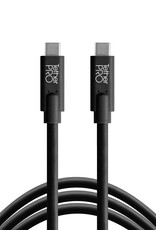 Tether Tools TetherPro USB-C to USB-C, 15' (4.6m), Black