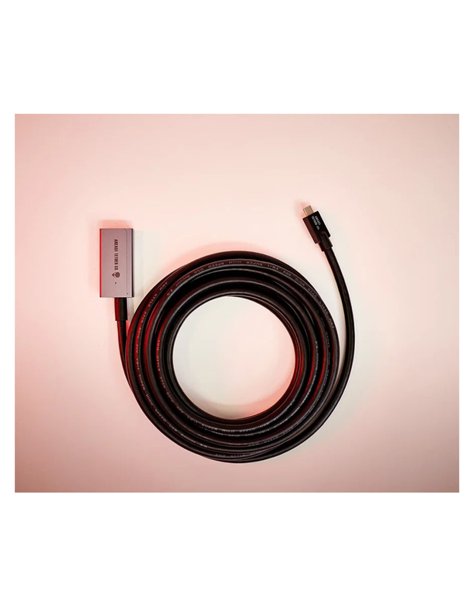 Area51 Area51 Tether Co. TC2248 MK Ultra 10gbps Tether Cable Combo Pack 10Gbps USB-C Female to USB-C Cable + TB4 USB-C 4.0 Cable  4.5m (15') & 0.8m (2.5')