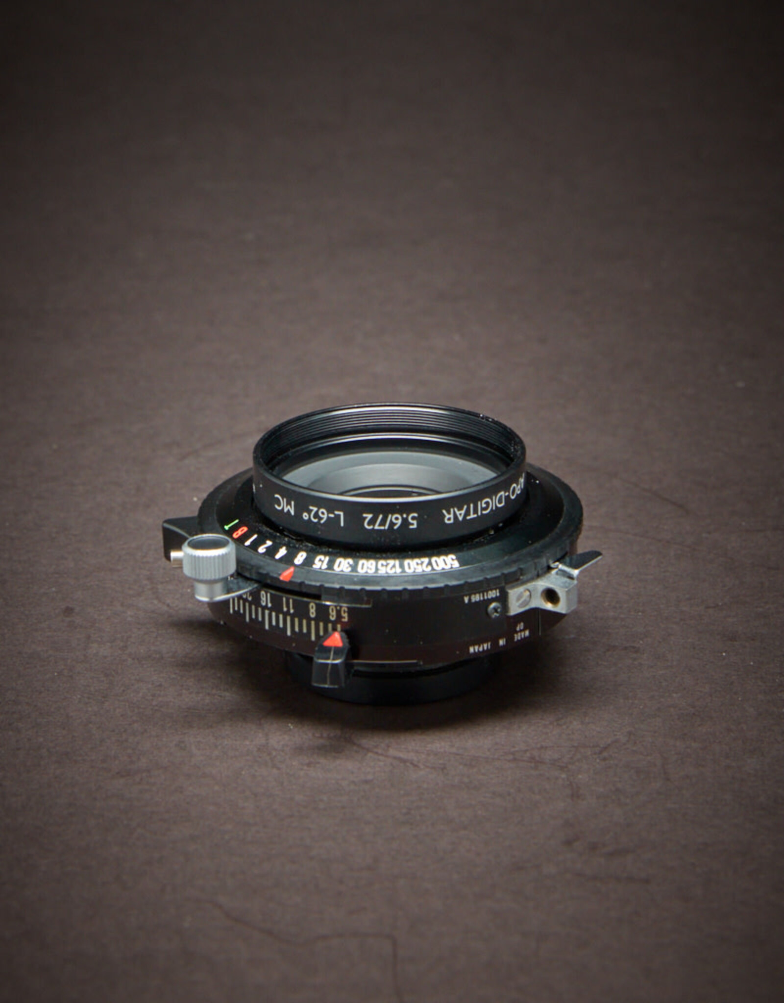 Cambo USED - Schneider Kreuznach APO Digitar 72mm f5.6 Copal 0 Shutter. Condition 8  s/n 14986192