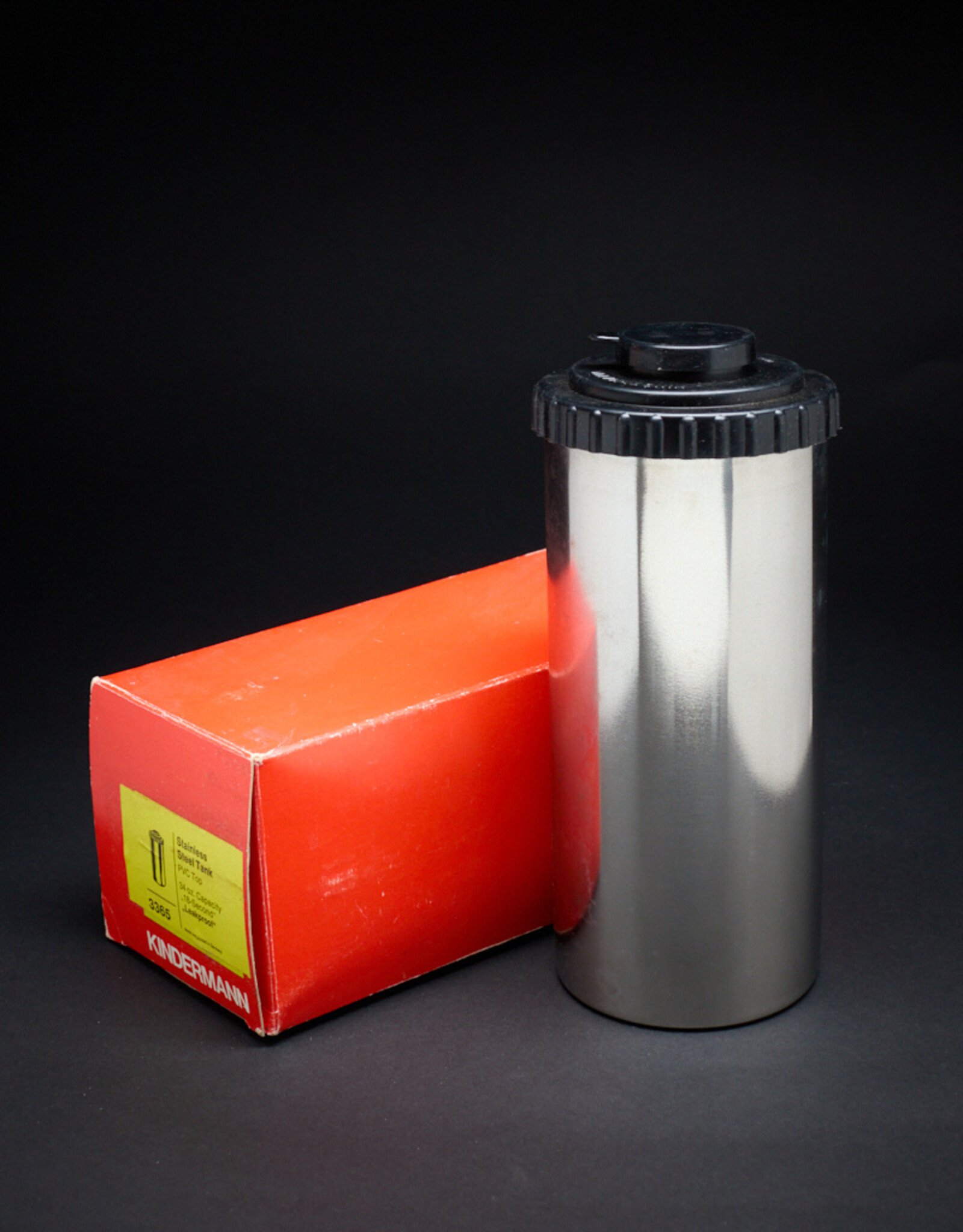 Vintage - Kindermann Stainless Steel Tank with PVC Tops (No Reels Included)