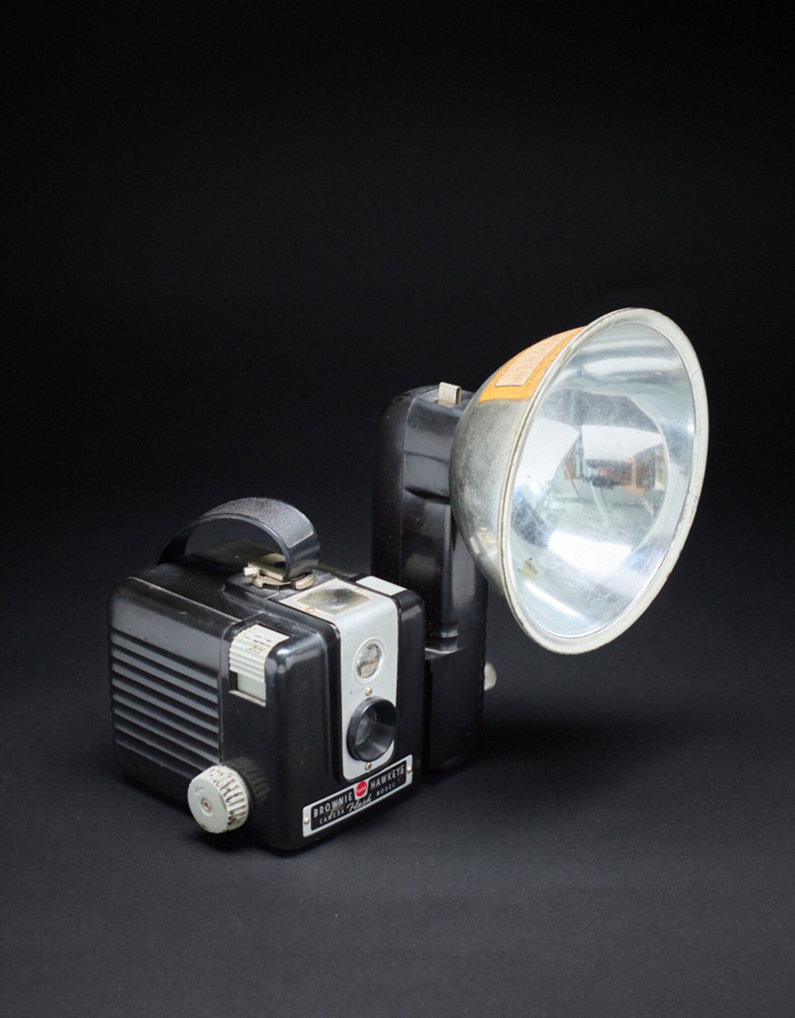 Vintage - Brownie Hawkeye Flash with Flash (No Bulbs) with Spool  *Untested