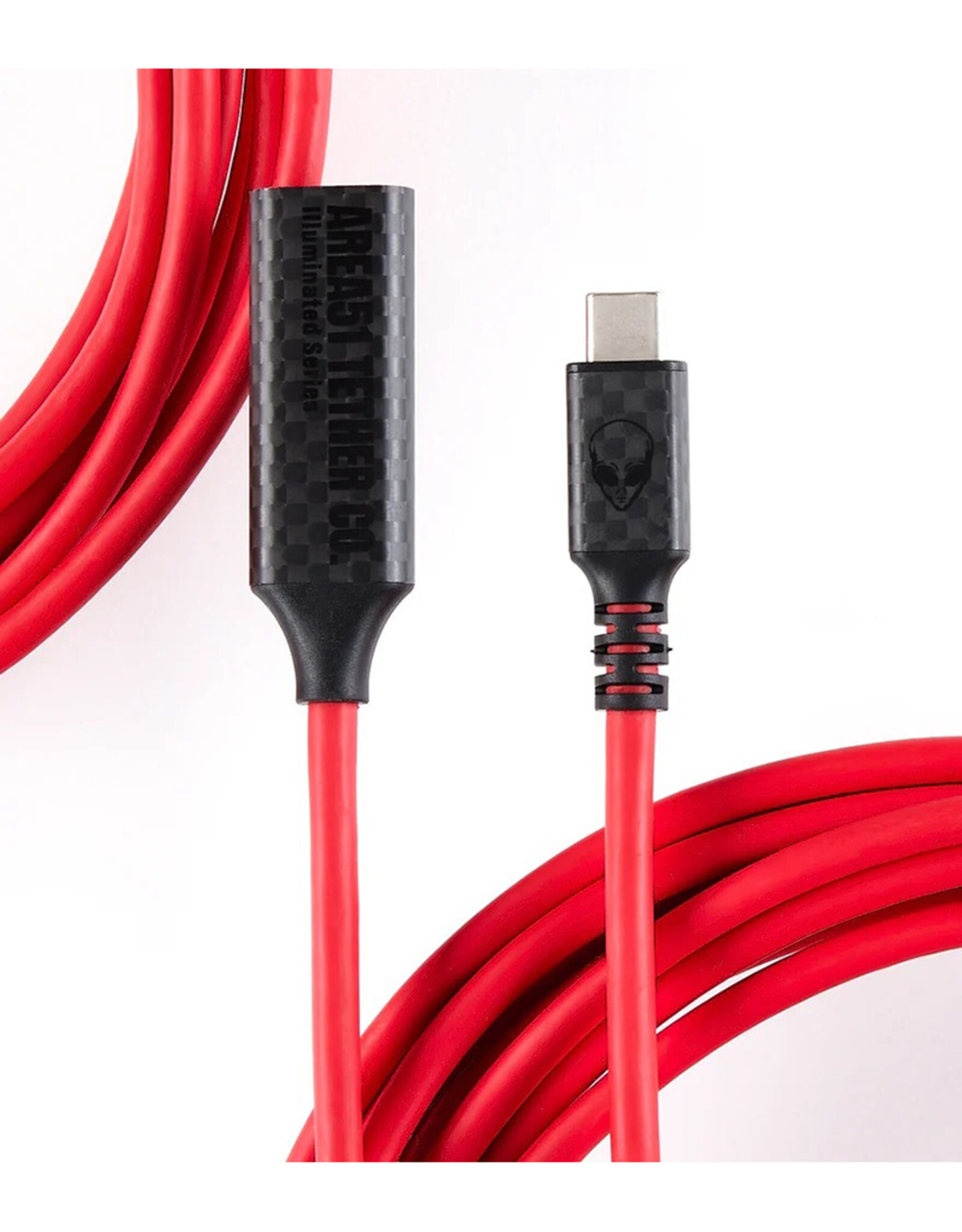 Area51 Area51 Tether Co. Sandia Illumination Series USB-C to USB-C Female Extension Tether Cable  5m/16ft